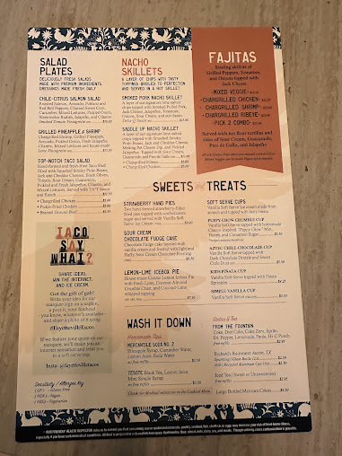 Menu Fayetteville Taco Tamale Co - 2