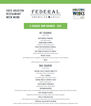 Menu Federal American Grill - 5