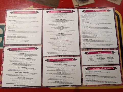 Menu Feldmans Wrong Way Diner - 1