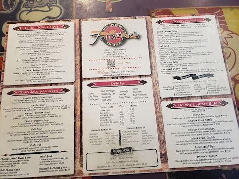 Menu Feldmans Wrong Way Diner - 3