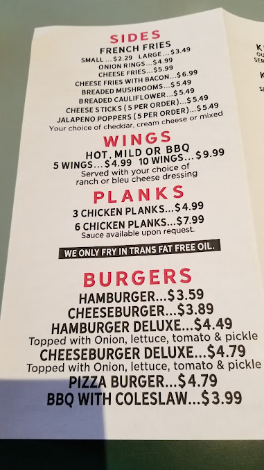 Menu Fesslers Legendary Pizza And Hoagies - 4