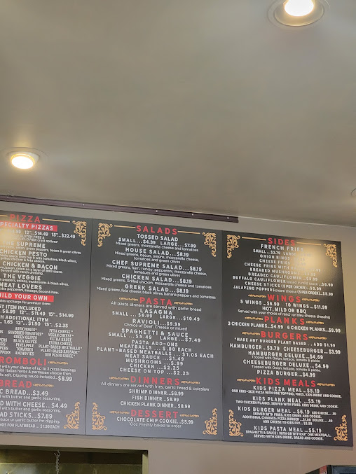 Menu Fesslers Legendary Pizza And Hoagies - 6