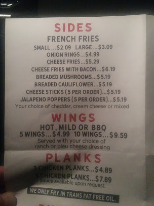 Menu Fesslers Legendary Pizza And Hoagies - 7