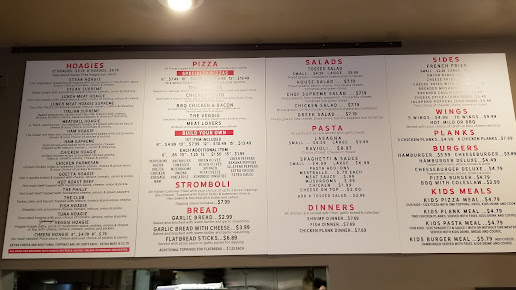 Menu Fesslers Legendary Pizza And Hoagies - 8