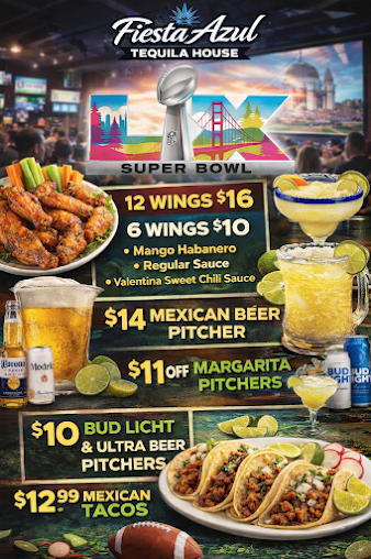 Menu Fiesta Azul Tequila House - 1