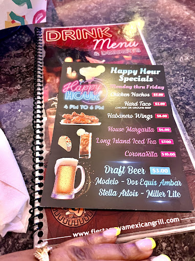 Menu Fiesta Maya Mexican Grill - 8