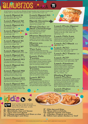 Menu Fiesta Mexicana Benson - 0