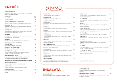 Menu Filante Woodfire Pizzeria - 0