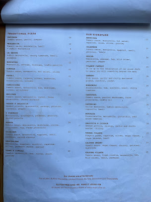 Menu Filante Woodfire Pizzeria - 2
