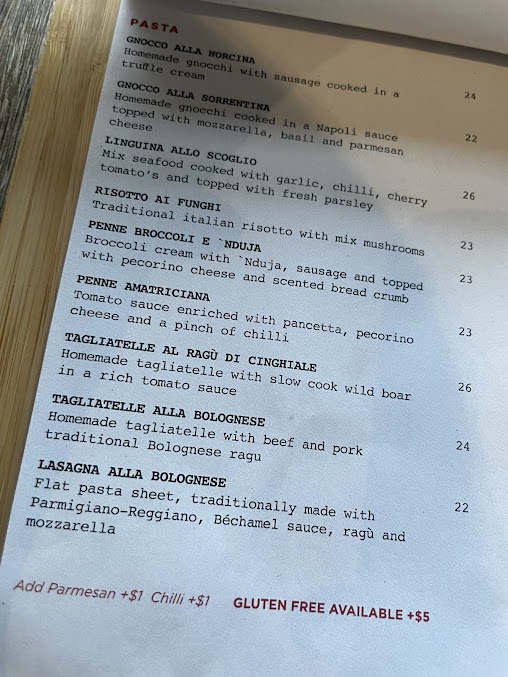 Menu Filante Woodfire Pizzeria - 3
