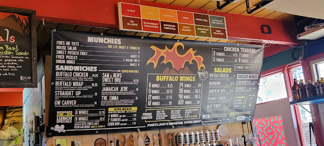 Menu Fire On The Mountain Buffalo Wings Interstate - 8
