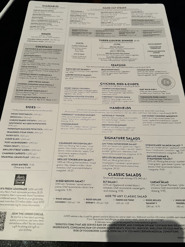 Menu Firebirds Wood Fired Grill - 4