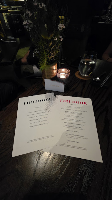Menu Firedoor Restaurant - 3