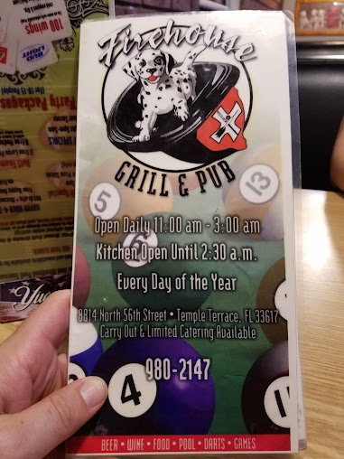 Menu Firehouse Grill Pub Inc - 6