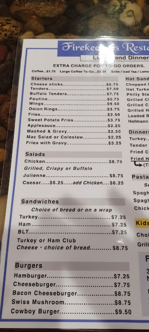 Menu Firekeepers - 9