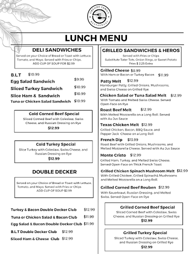 Menu Fireside Family Restaurant - 4