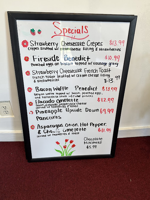 Menu Fireside Family Restaurant - 7
