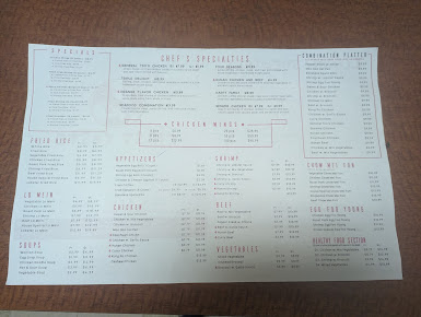 Menu First Taste Chinese Restaurant - 2