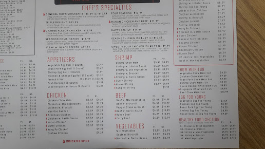 Menu First Taste Chinese Restaurant - 5