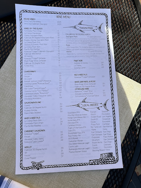 Menu Fish House Vera Cruz - 1