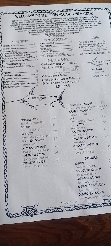 Menu Fish House Vera Cruz - 5