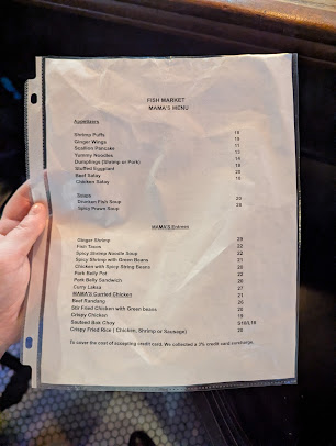 Menu Fish Market - 2