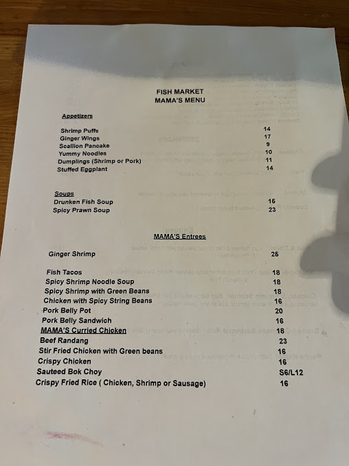 Menu Fish Market - 9