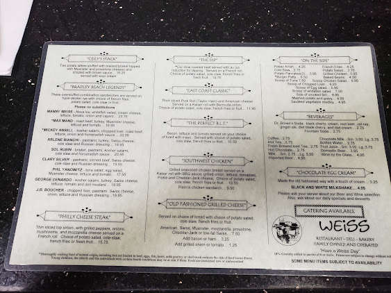 Menu Fishers Deli Formerly Weiss Deli - 4