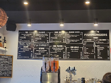 Menu Fishmongers - 0