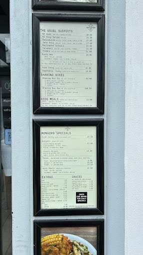 Menu Fishmongers - 9