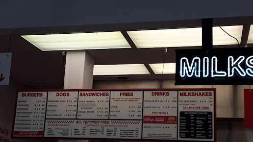 Menu Five Guys - 0