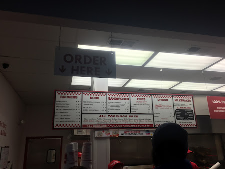 Menu Five Guys - 7