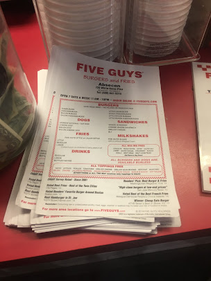 Menu Five Guys - 10