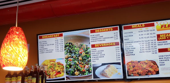 Menu Flames - 1