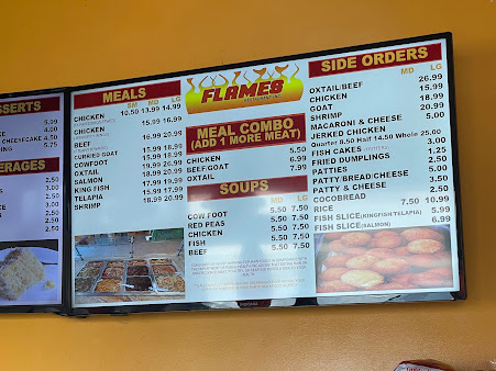 Menu Flames - 2