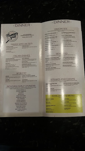 Menu Flaming Grill Family Dining - 2