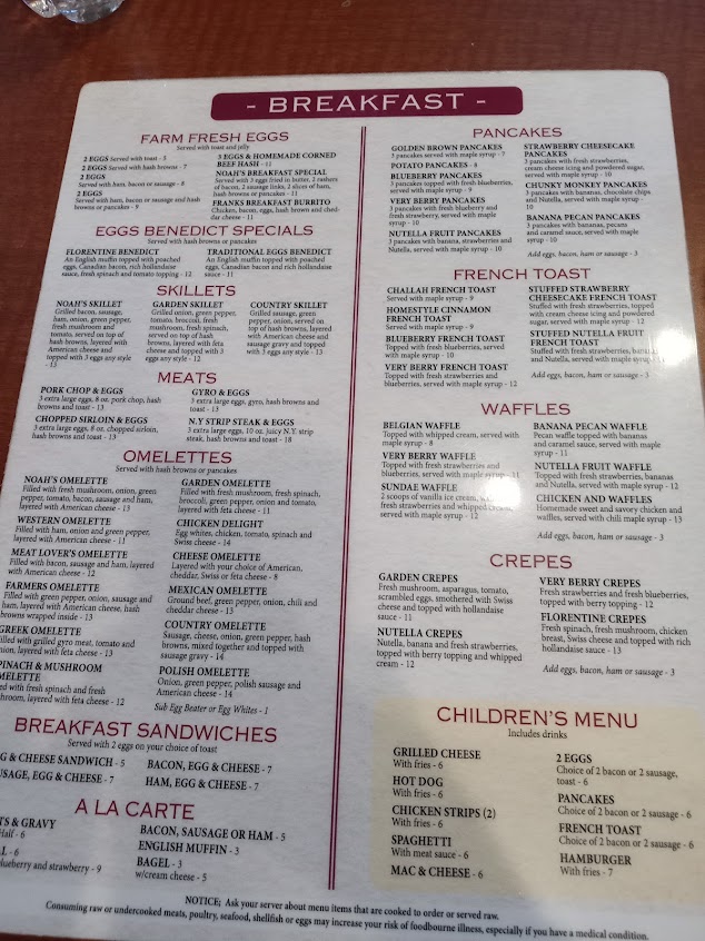 Menu Flaming Grill Family Dining - 3