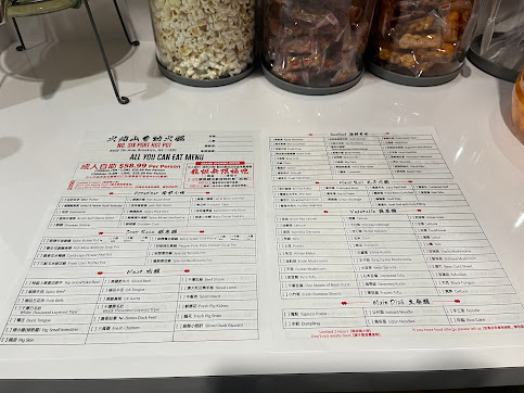 Menu Flaming Mountain Hot Pot - 3