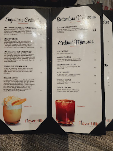 Menu Flavor Hills - 5