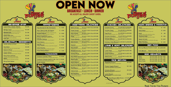 Menu Flavor Of Punjab Punjabi Dhaba - 5