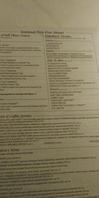 Menu Flemings Prime Steakhouse Wine Bar Greensboro - 3