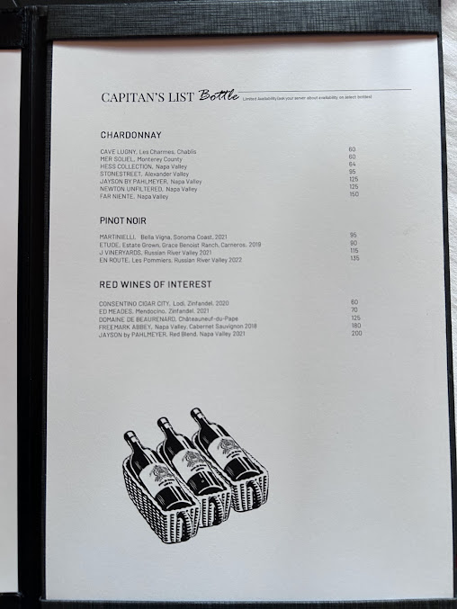 Menu Flemings Prime Steakhouse Wine Bar Miami - 3