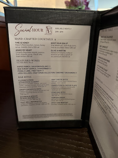 Menu Flemings Prime Steakhouse Wine Bar Miami - 4