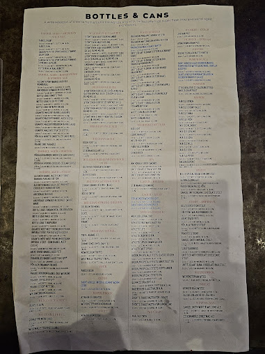 Menu Flying Saucer Draught Emporium - 2