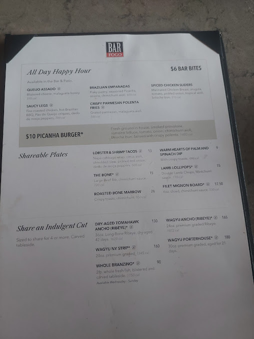 Menu Fogo De Chão Brazilian Steakhouse - 3
