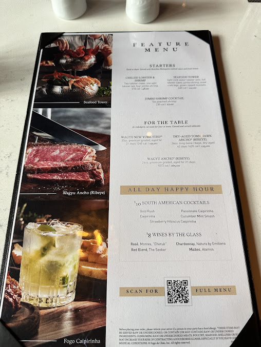 Menu Fogo De Chão Brazilian Steakhouse - 4