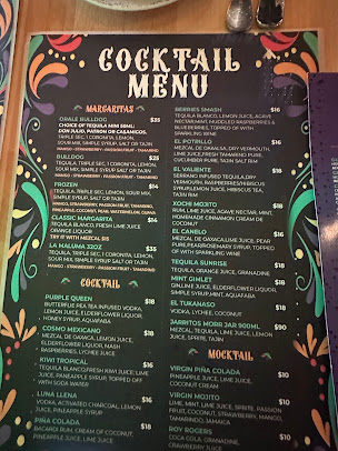 Menu Fonda La Consentida Ny - 1