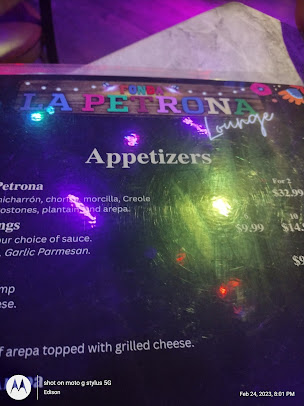 Menu Fonda La Petrona International Drive Lounge - 2