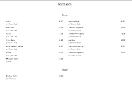 Menu Fonda Santa Rosa - 8