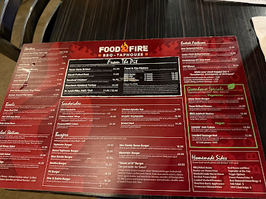 Menu Food & Fire Bbq-Taphouse - 4